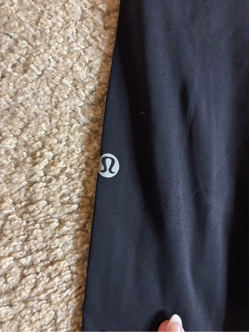 lululemon athletica Black High-Waist Leggings with Side Phone Pockets